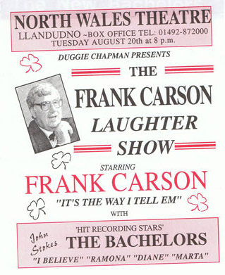 Frank Carson poster